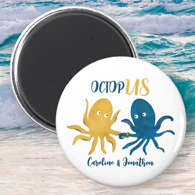 Imán La marina divertida y el oro del pulpo del océano  (Subido por el creador)