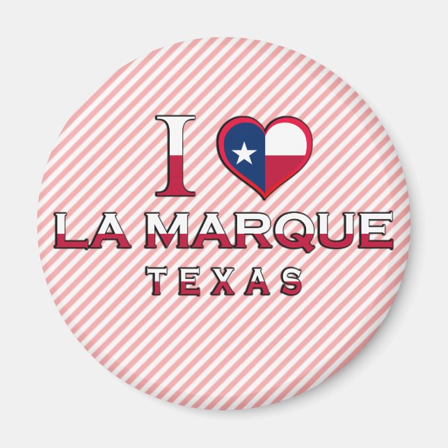 Imán La Marque, Texas (Frente)
