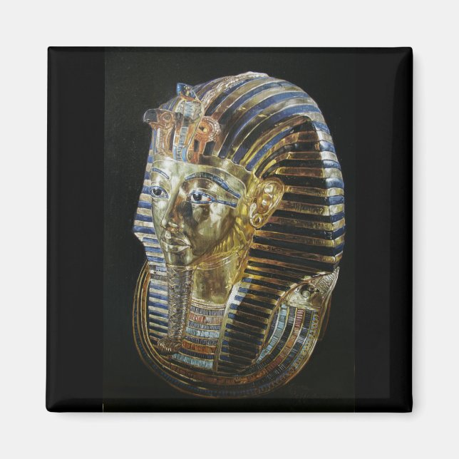 Imán La máscara de oro de Tutankhamon (Frente)