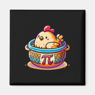Imán La matemática del Día Pi del Pollo Pot Pi