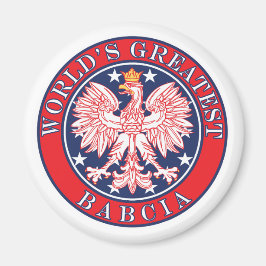 Imán La mayor Babcia del mundo