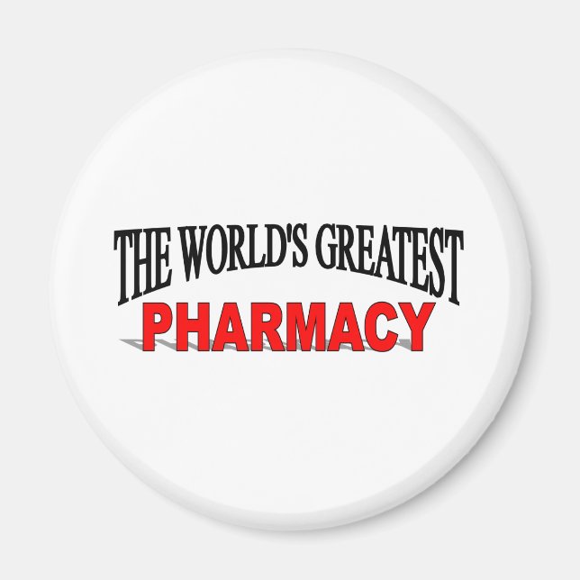 Imán La mayor farmacia del mundo (Frente)