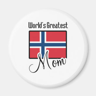 Imán La mayor mamá noruega del mundo