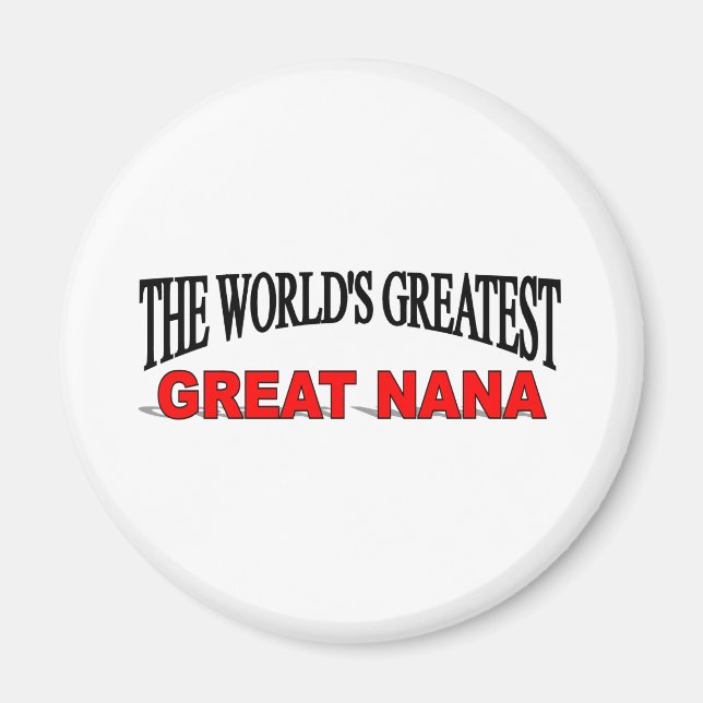 Imán La mayor Nana del mundo (Frente)