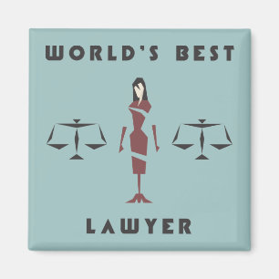 Imán La mejor abogada del mundo en geométrica