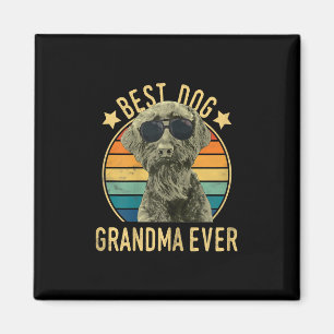 Imán La mejor abuela de perro jamás gigante Schnauzer