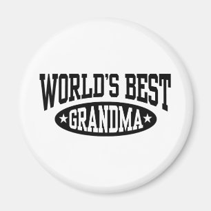 Imán La mejor abuela del mundo