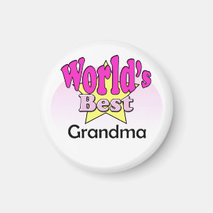 Imán La mejor abuela del mundo