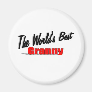 Imán La mejor abuelita del mundo