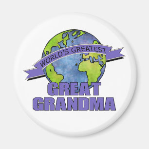 Imán La mejor bisabuela del mundo