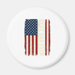 Imán La Mejor Camiseta de Vector Vintage de la Bandera