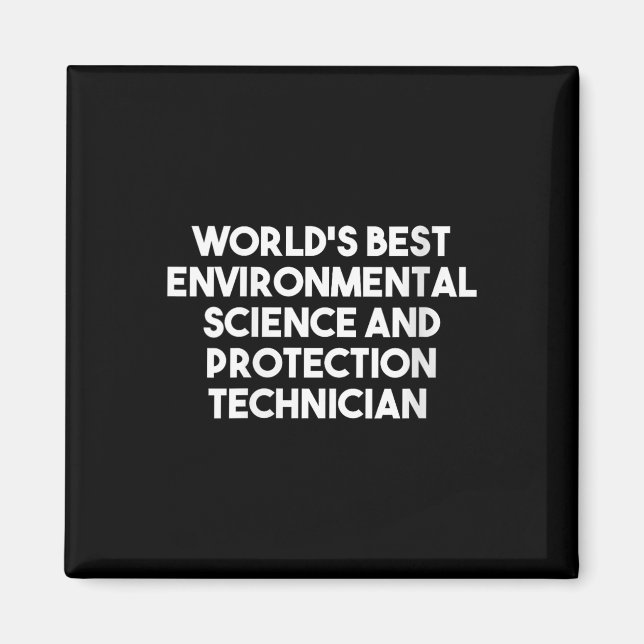Imán La Mejor Ciencia Ambiental Y (Frente)