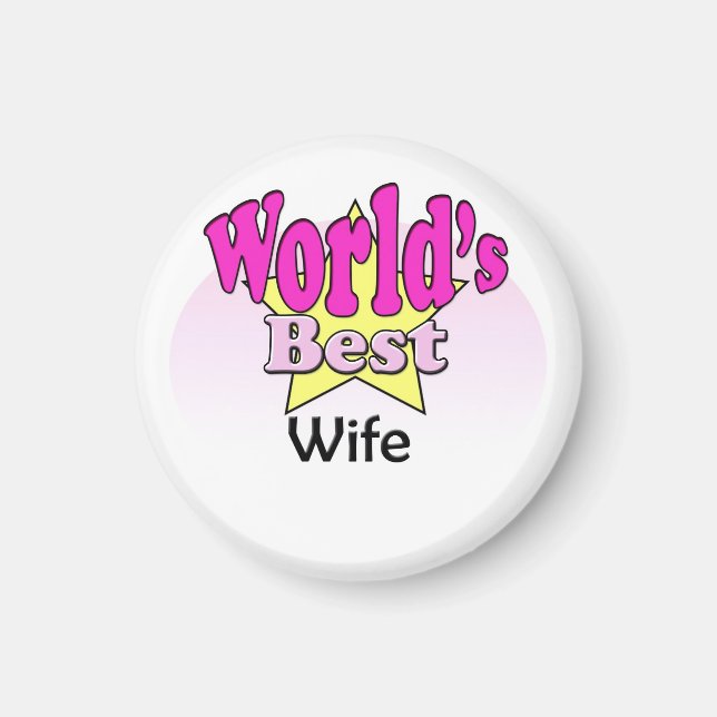 Imán La mejor esposa del mundo (Frente)