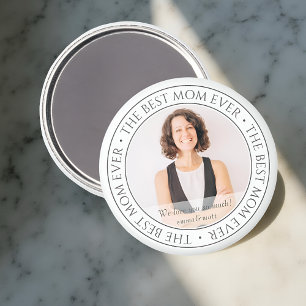 Imán La mejor foto clásica de mamá de todos los tiempos