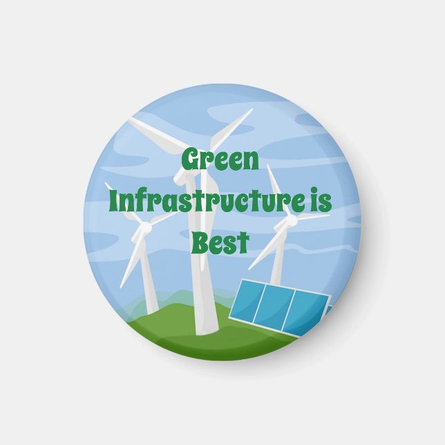 Imán La mejor infraestructura verde (Frente)