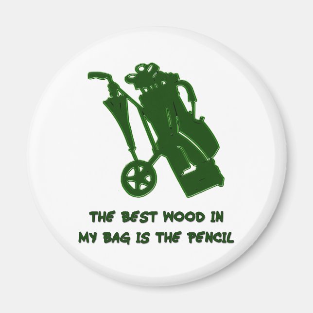 IMÁN LA MEJOR MADERA DE MI BOLSA (Frente)