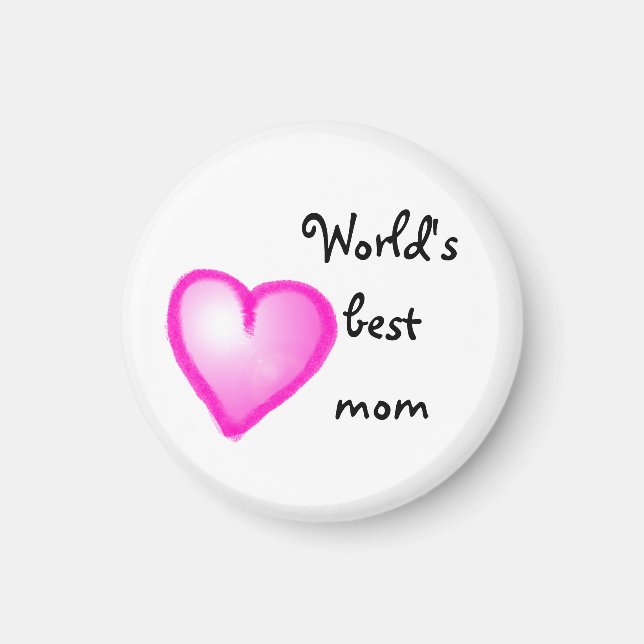 Imán La mejor mamá del mundo (Frente)