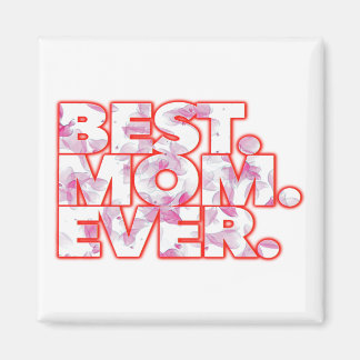 Imán La Mejor Mamá del Mundo Cute Día de la Madre Amor