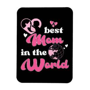 Imán La Mejor Mamá Del Mundo Día de la Madre
