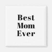 La mejor mamá moda moderna de tipografía blanca