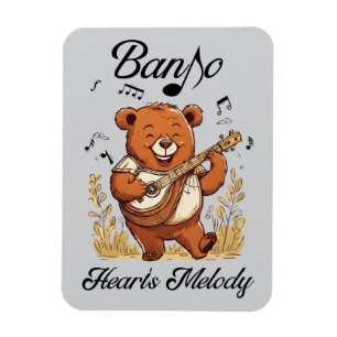 Imán La melodía del corazón del banjo