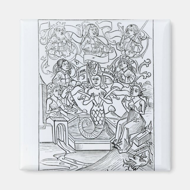 Imán La melusina fay (Frente)