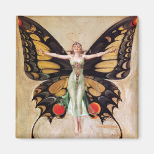 Imán La metamorfosis del Chica Flapper a la mariposa 19