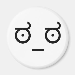 Imán La mirada a la desaprobación.