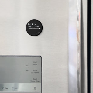 Imán La mirada de SlipperyJoe dejó graciosa flecha blan