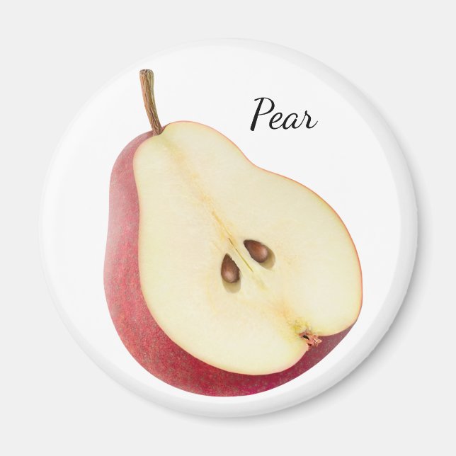 Imán La mitad de pera (Frente)