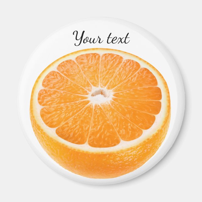 Imán La mitad del naranja (Frente)