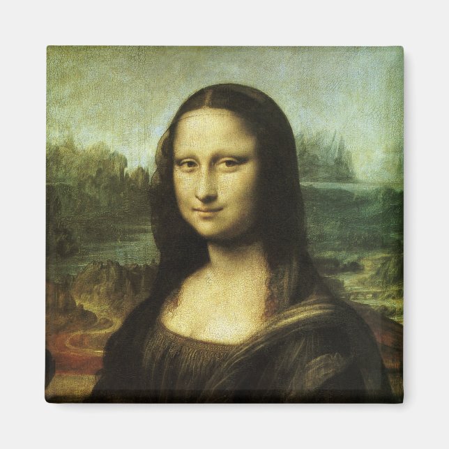 Imán La Mona Lisa de Leonardo da Vinci (Frente)