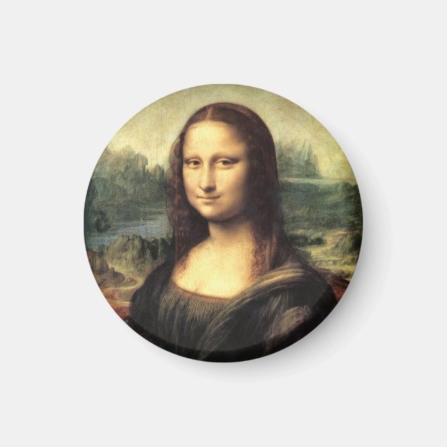 Imán La Mona Lisa Leonardo da Vinci (Frente)