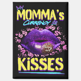 Imán La moneda de mi mamá son los besos