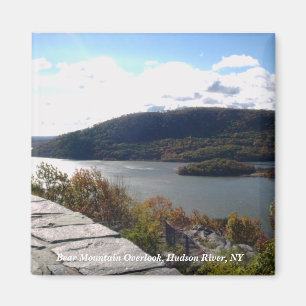 Imán La montaña del oso pasa por alto, el río Hudson,