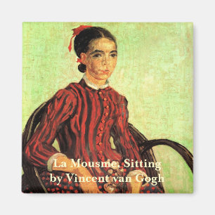 Imán La Mousme, sentado por Vincent van Gogh