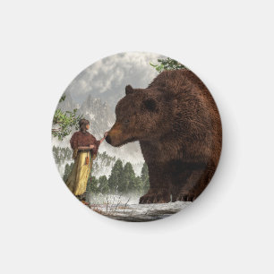 Imán La mujer del oso