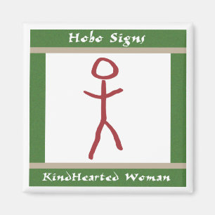 Imán La mujer Kindhearted