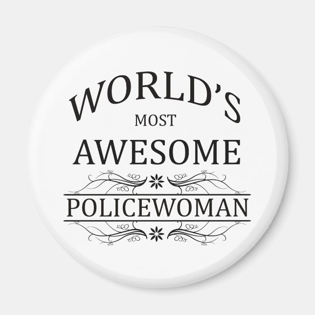 Imán La mujer policial más asombrosa del mundo (Frente)