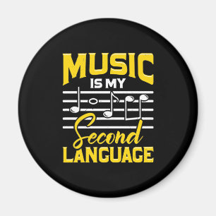 Imán La música del profesor es mi segundo idioma