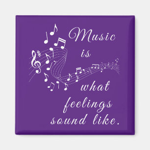 Imán La música es como suenan los sentimientos