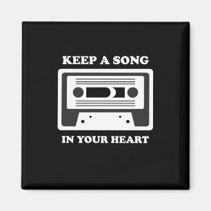 Imán La Música Mantiene Una Canción En El Corazón