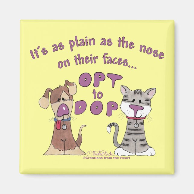 Imán La nariz en sus rostros (Frente)