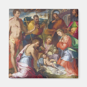 Imán La natividad, 1534 (aceite en el panel)