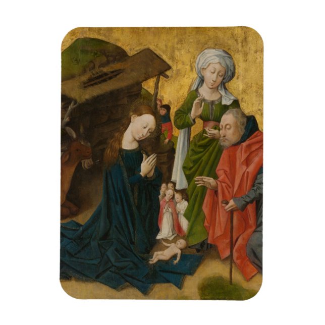 Imán La Natividad, alrededor de 1460 (Vertical)