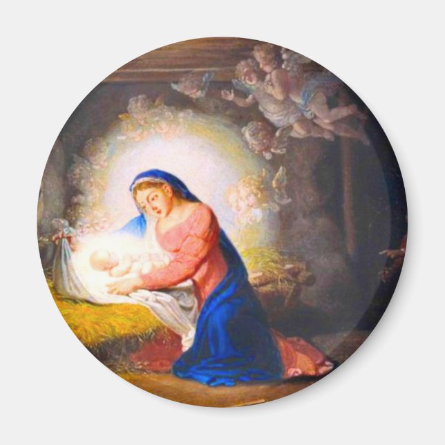 Imán La Natividad de Cristo (Frente)