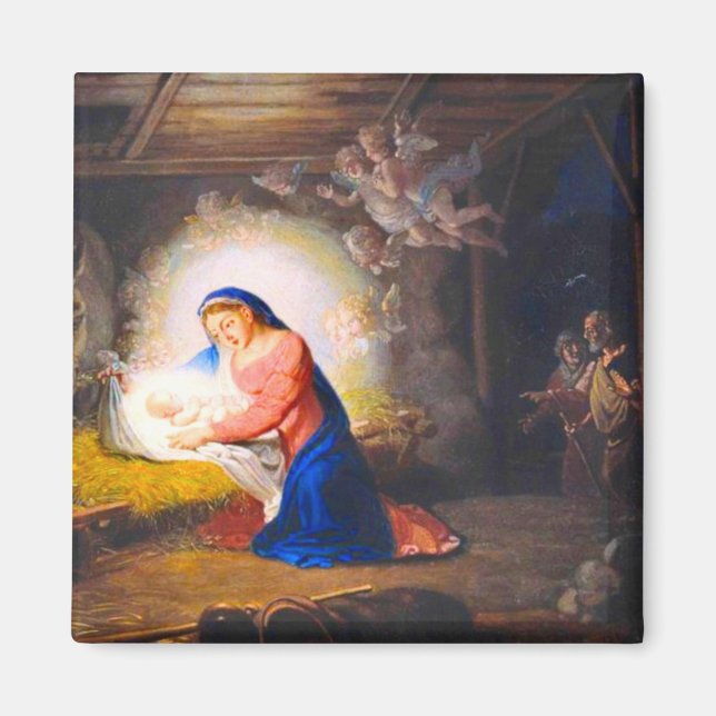 Imán La Natividad de Cristo (Frente)