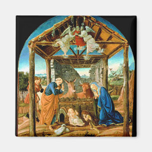 Imán La Natividad, famosa pintura de Sandro Botticelli