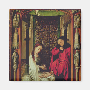 Imán La natividad, izquierda de un tríptico, c.1496