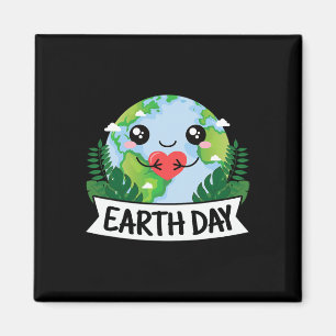 Imán La naturaleza del planeta del Día de la Tierra lin